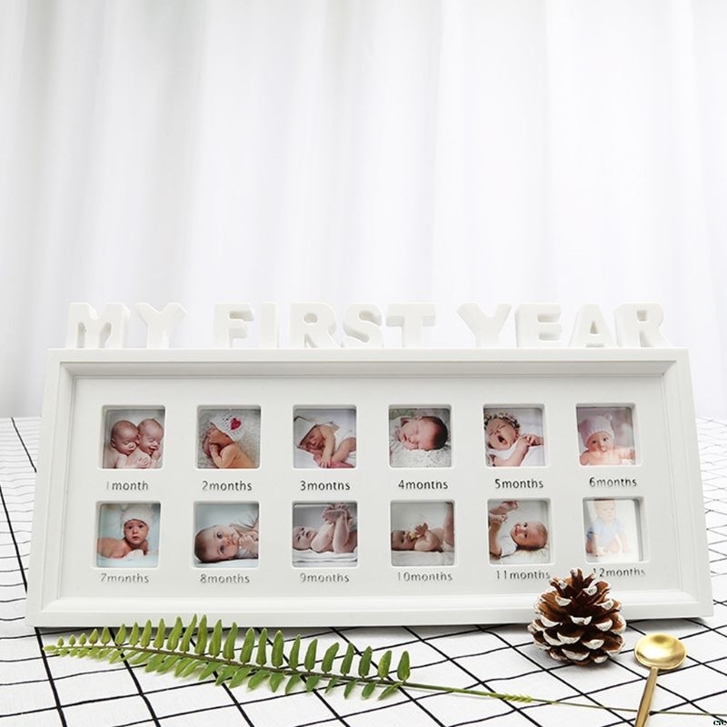 Baby First Year Photo Frame